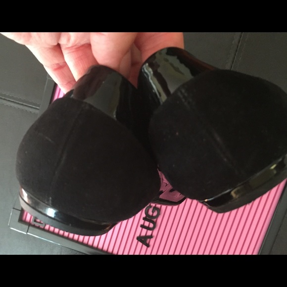 GUCCI🇮🇹 suede& patent leather flats - Picture 4 of 11